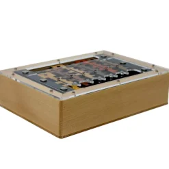 6 Key Puzzle Box - Secret Box Brainteaser Puzzle