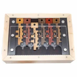 6 Key Puzzle Box - Secret Box Brainteaser Puzzle