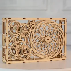 Kinetic Picture - 3D Mechanical, Engineering Self-Assembled Puzzle