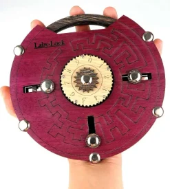 Laby Lock - IQ Wooden Brain Teaser Puzzle By Spiele