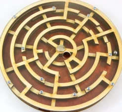 Labyrinth - Wooden Brain Teaser Puzzle / Game
