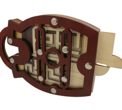 Labyschloss Lock - Wooden Maze Puzzle Game