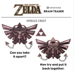 Legend of Zelda Hyrule Crest Hanayama Metal Puzzle