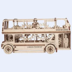 London Bus - 3D Mechanical, Engineering Self-Assembled Puzzle