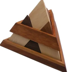 Luxor Egyptian Pyramid - Wooden Puzzle Brain Teaser