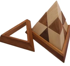 Luxor Egyptian Pyramid - Wooden Puzzle Brain Teaser