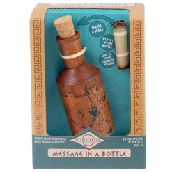 Message In A Bottle - Brain Teaser Wooden Puzzle
