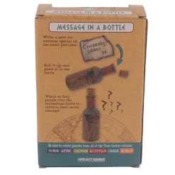 Message In A Bottle - Brain Teaser Wooden Puzzle