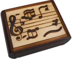 Music - Secret Wooden Puzzle Box