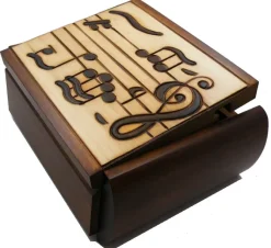 Music - Secret Wooden Puzzle Box