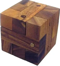 Nails Cube - Wooden Puzzle Brain Teaser