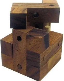 Nails Cube - Wooden Puzzle Brain Teaser