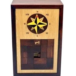 Navigation Enigma Puzzle Box - Money Gift Giving IQ Secret Box