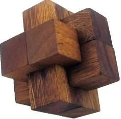 Notched Stick - 3D Wooden Puzzle Brain Teaser