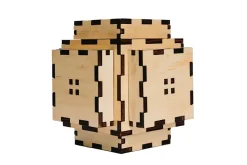 Nova Large 15 Steps Wooden Puzzle Box IQ Logic 3D Puzzle