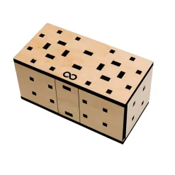 Orion 24 Steps Wooden Puzzle Box IQ Logic 3D Puzzle