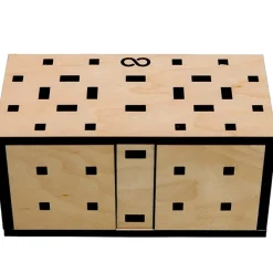 Orion 24 Steps Wooden Puzzle Box IQ Logic 3D Puzzle