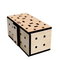 Orion 24 Steps Wooden Puzzle Box IQ Logic 3D Puzzle