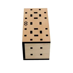 Orion 24 Steps Wooden Puzzle Box IQ Logic 3D Puzzle