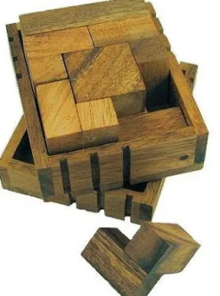 Packing Challenge Box - Brain Teaser Wooden Puzzle