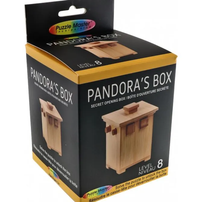 Pandora's Box Brain Teaser Wooden Puzzle