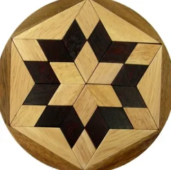 Pento Star - Wooden Puzzle Brain Teaser