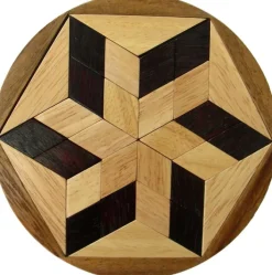 Pento Star - Wooden Puzzle Brain Teaser