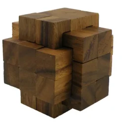 18 Pieces Burr - Wooden Puzzle Brain Teaser