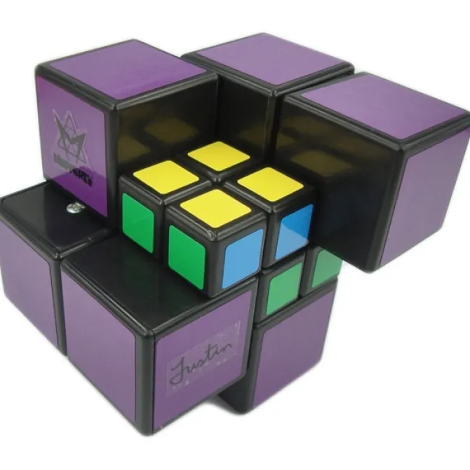 Pocket Cube 4 Color Edition - Meffert's Rotation Brain Teaser Puzzle