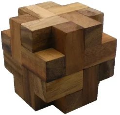 Propeller Cube - Wooden Brainteaser Puzzle