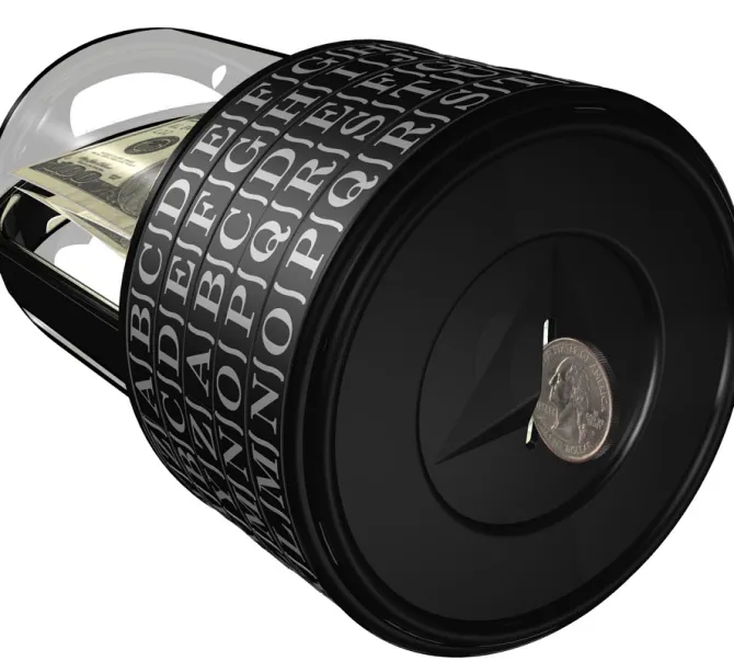 Puzzle Pod Cryptex - Brain Teaser Gift Puzzle