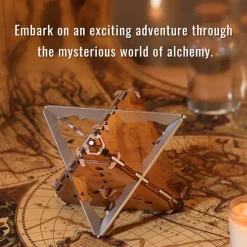Puzzle Potato Anti-Gravity Metal Version - Escape Room Game Puzzle Box