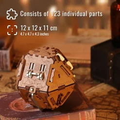 Puzzle Potato Philosopher's Stone Metal - Escape Room Game Puzzle Box