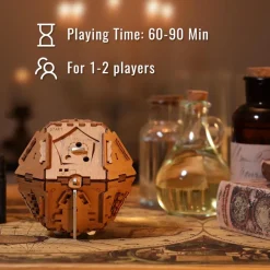 Puzzle Potato Philosopher's Stone Metal - Escape Room Game Puzzle Box