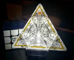 Pyraminx Crystal 50th Anniversary Edition By Meffert's Rotation Puzzles