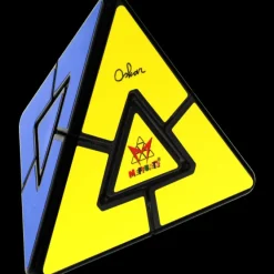 Pyraminx Duo Black Base - Meffert's Rotation Puzzle Brainteaser