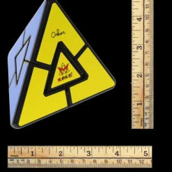 Pyraminx Duo Black Base - Meffert's Rotation Puzzle Brainteaser