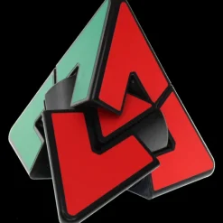 Pyraminx Duo Black Base - Meffert's Rotation Puzzle Brainteaser
