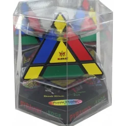 Pyraminx Edge Black Base - Meffert's Rotation Puzzle Brainteaser