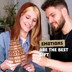 Quest Tower Puzzle Box - Wooden Escape Room Experience