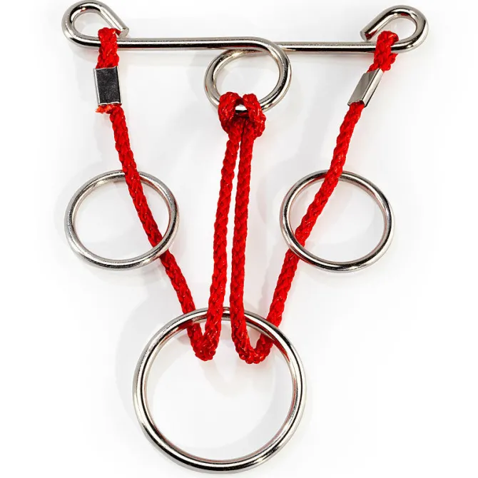 Racing Wire No. 26 - String Brainteaser Metal Puzzle