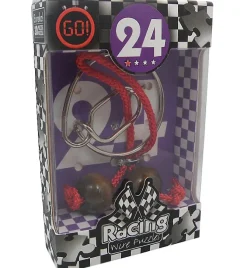 Racing Wire No. 24 - String Brainteaser Metal Puzzle
