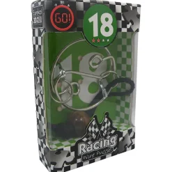 Racing Wire No. 18 - String Brainteaser Metal Puzzle