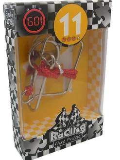 Racing Wire No. 11 - String Brainteaser Metal Puzzle
