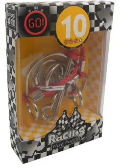 Racing Wire No. 10 - String Brainteaser Metal Puzzle