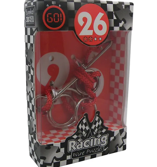 Racing Wire No. 26 - String Brainteaser Metal Puzzle
