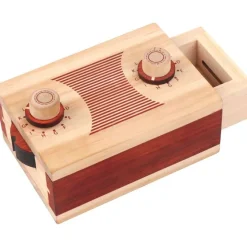 Radio - Wooden Secret Puzzle Box