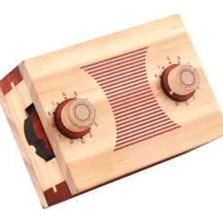 Radio - Wooden Secret Puzzle Box