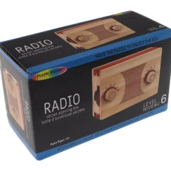 Radio - Wooden Secret Puzzle Box