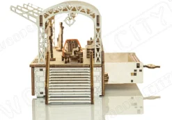 Railway Station - 3D Mechanical, Engineering Self-Assembled Puzzle